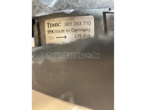 ventillátor, motorhűtés