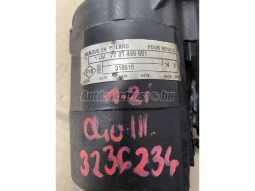 RENAULT CLIO,  TWINGO,  KANGOO,  MODUS | NISSAN KUBISTAR - 2007 - 7701499651 - önindító