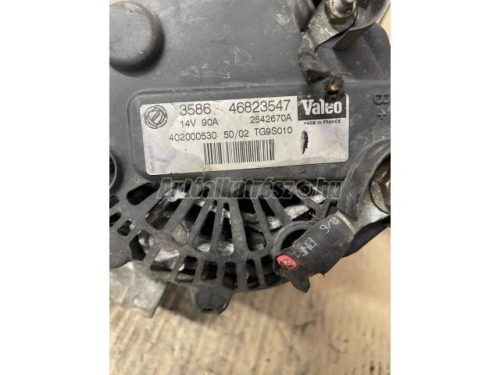 FIAT GRANDE PUNTO,  PUNTO,  PANDA,  IDEA,  DOBLO | OPEL ASTRA,  AGILA,  CORSA C,  TIGRA,  COMBO | LANCIA YPSILON,  MUSA | SUZUKI IGNIS,  WAGON R+ - 2004 - 46823547 - generátor