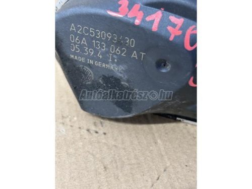 VOLKSWAGEN TOURAN,  CADDY,  GOLF V,  JETTA,  PASSAT,  GOLF PLUS,  GOLF | AUDI A3 | SEAT ALTEA,  TOLEDO,  LEON - 2005 - 06A133062AT - fojtószelep ház
