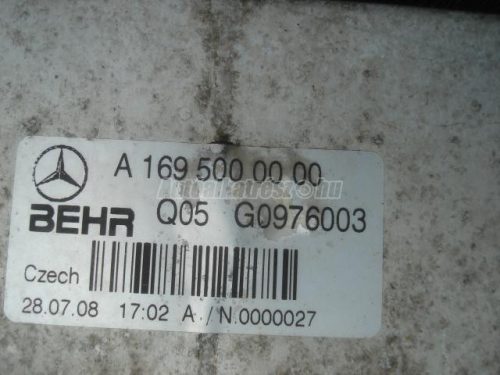 MERCEDES-BENZ A-OSZTÁLY - 2008 - hűtő