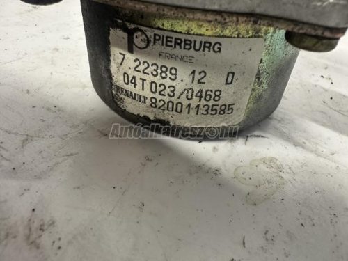 vákuumszivattyú, fékrendszer