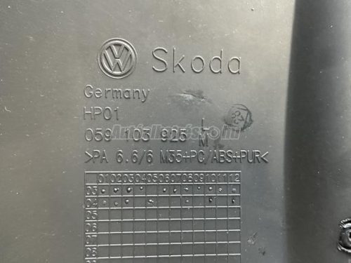 VOLKSWAGEN PASSAT - 2004 - 059103925 - motor burkolat