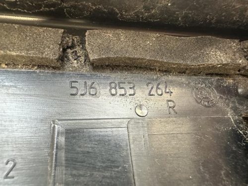 SKODA FABIA - 2010 - 5J6853264,5J6853263 - oszlop burkolat