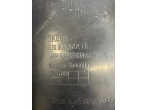 SKODA FABIA - 2010 - 5J0809962, 5J0809961 - dobbetét