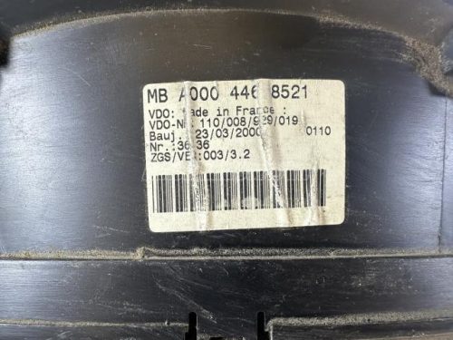 MERCEDES-BENZ SPRINTER - 2005 - A0004468521 - km óra