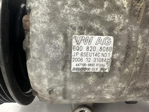 SKODA FABIA | VOLKSWAGEN LUPO | SEAT CORDOBA | AUDI A2 - 2006 - 6Q0820808B - kompresszor, klíma