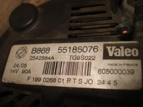 OPEL AGILA - 2005/02 - valeó generátor