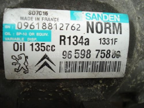 CITROEN C4 PICASSO - 2008/03 - klímakompresszor