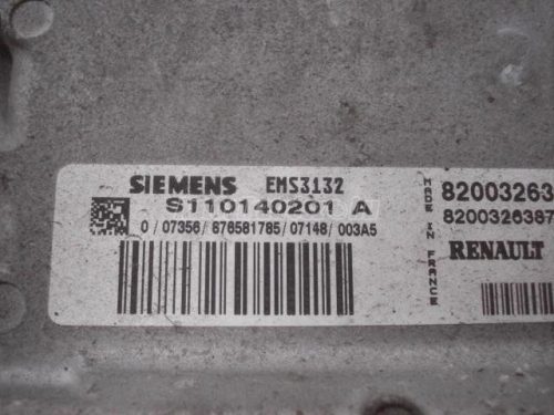 RENAULT CLIO - 2006 - S110140201A - motorvezérlő elektronika