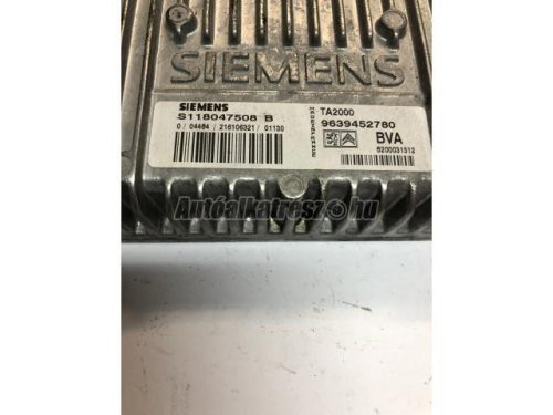 CITROEN C5 - 2004 - S118047508B, 9639452780 - motorvezérlő elektronika