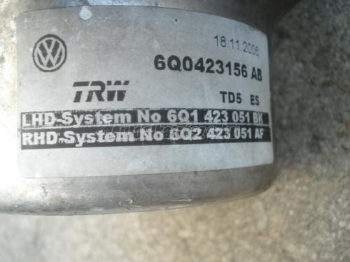 VOLKSWAGEN POLO IV - 2003 - TRW - elektromos szervó