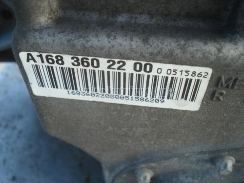 MERCEDES-BENZ A-OSZTÁLY - 1999 - W1683602200 - sebességváltó