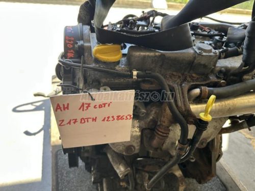 OPEL ASTRA H - 2012 - Z17DTH - dízel motor