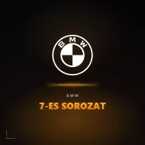 BMW 7-ES SOROZAT